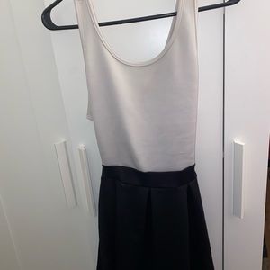 B&W Skater Dress